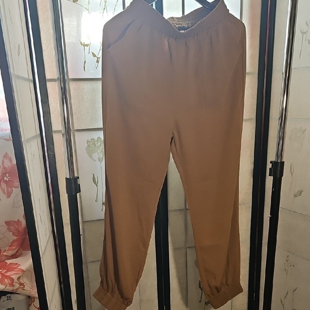 Elegant Tan Trousers